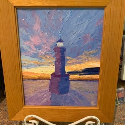 Bloody Point Lighthouse On The Chesapeake