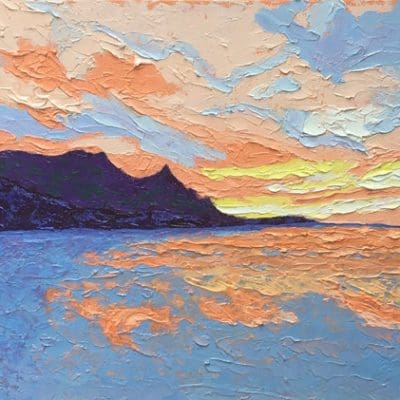 Reflections of Harmony, Hanalei Bay, Kauai - Oil Painting